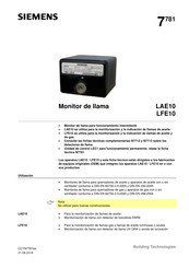 Siemens LFE10 Manual De Instrucciones