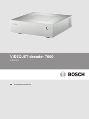 Bosch VJD-7000 Manual De Instalación