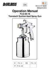DeVilbiss FLG-S5-18 Operación Manual
