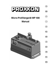 Proxxon MP 400 Manual De Instrucciones