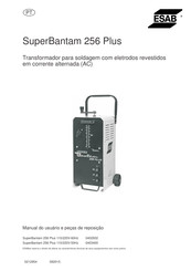 ESAB SuperBantam 256 Plus Manual De Usuario Y Repuestos