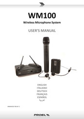 PROEL WM100 Manual De Usuario