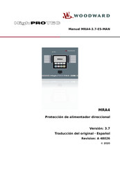 Woodward HighPROTEC MRA4 Manual Del Usuario