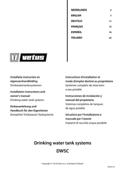 Vetus DWSC 12012 Instrucciones De Instalación Y Manual Del Propietario