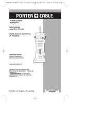 Porter & Cable PC1800SS Manual De Instrucciones