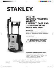 Stanley SHP 2150 Instrucciones De Montaje, Cuidado Y Uso