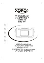 Xoro HMD 900 Manual De Operación