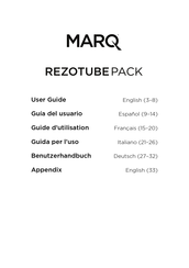 Marq REZOTUBE PACK Guia Del Usuario