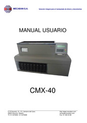 Mecaban CMX-40 Manual Usuario