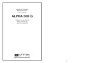 Unitek ALPHA 500 iS Manual Del Usuario