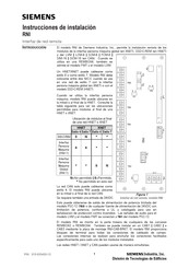 Siemens RNI Instrucciones De Instalación