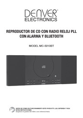 Denver Electronics MC-5010BT Manual Del Usuario