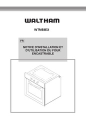 Waltham WTM58EX Manual De Instrucciones