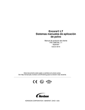 Nordson Encore LT Manual De Producto Del Cliente