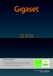 Gigaset SL910 Manual Del Usuario