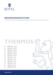 Royal Catering THERMOS RCTP-12ET Manual De Instrucciones