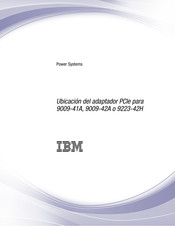 IBM PCIe Manual Del Usuario