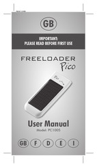 Solar FREELOADER Pico Manual Del Usuario