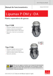 ACO Lipumax P-DA Manual De Funcionamiento