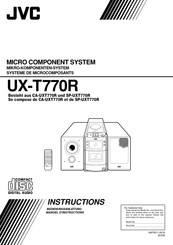 JVC SP-UXT770R Manual De Instrucciones