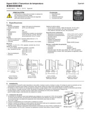 GF Signet 8350-3 Manual Del Usuario