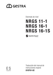 GESTRA NRGS 16-1S Traducción Del Manual De Instrucciones Original