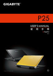 Gigabyte P25 Manual Del Usuario