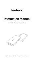 Inateck SC01001 Manual De Instrucciones