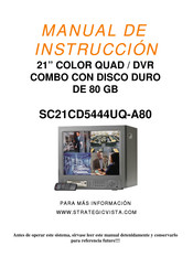 Strategic Victa SC21CD5444UQ-A80 Manual De Instrucciones