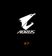 AORUS X7 Manual Del Usuario