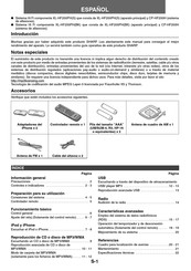 Sharp XL-HF200PH Manual De Instrucciones