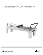 Balanced Body Clinical Reformer Manual De Instrucciones