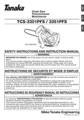 Tanaka TCS-3351PFS Manual De Instrucciones