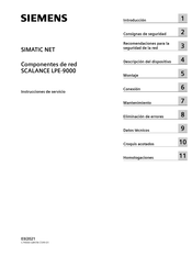 Siemens SCALANCE LPE-9000 Instrucciones De Servicio