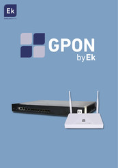 EKSELANS GPON OLT 8 Manual De Instrucciones