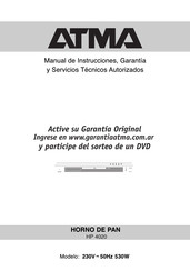 ATMA HP 4020 Manual De Instrucciones