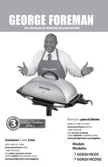 George Foreman GGR201RCDSQ Manual De Instrucciones