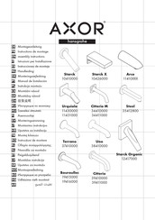 Hansgrohe Axor Arco 11410 Serie Instrucciones De Montaje