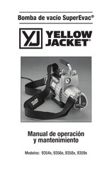 yellow jacket 93516 Manual De Operación Y Mantenimiento