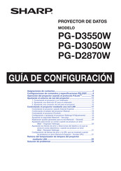 Sharp PG-D3550W Guía De Configuración