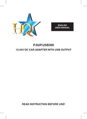 HQ P.SUP.USB300 Manual De Instrucciones