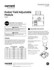 Ge Current Evolve GEH-6073 Guia De Instalacion