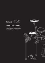 Roland V-Drums TD-9 Inicio Rápido