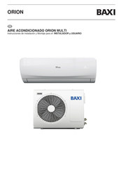 Baxi ORION MULTI LS1TD18 Instrucciones De Instalación Y Montaje Para El Instalador Y Usuario