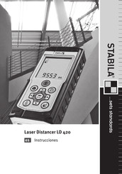 Stabila LD 420 Manual De Instrucciones