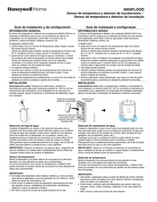 Honeywell Home 5800FLOOD Guia De Instalacion Y De Configuracion