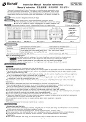 Richell 80000 Manual De Instrucciones