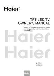 Haier LE55B1381 El Manual Del Propietario