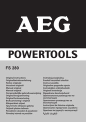 AEG FS 280 Manual Original