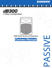 Samson Audio dB300 El Manual Del Propietario